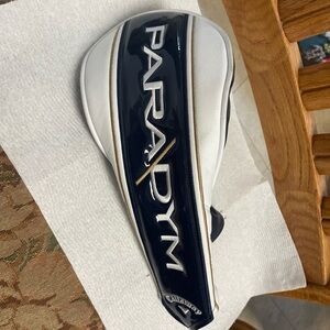 Callaway Paradym Golf Club Headcover - White and Black